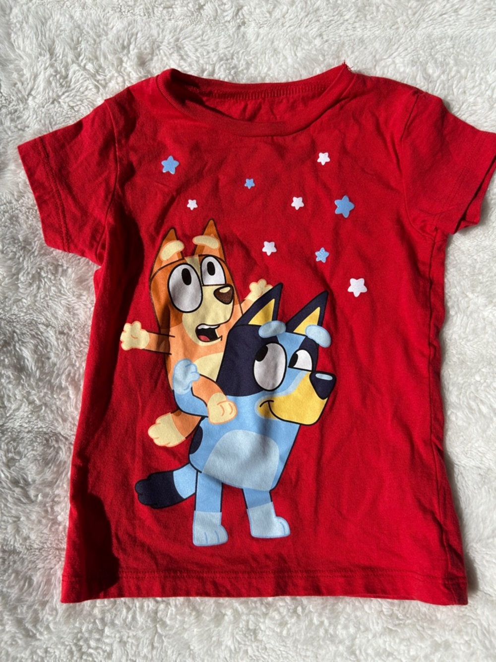 Bluey & Bingo Fourth of July Graphic Tee